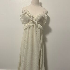 Off-White Maxi Dress